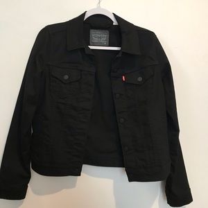 Black Levi’s Jean Jacket Authentic